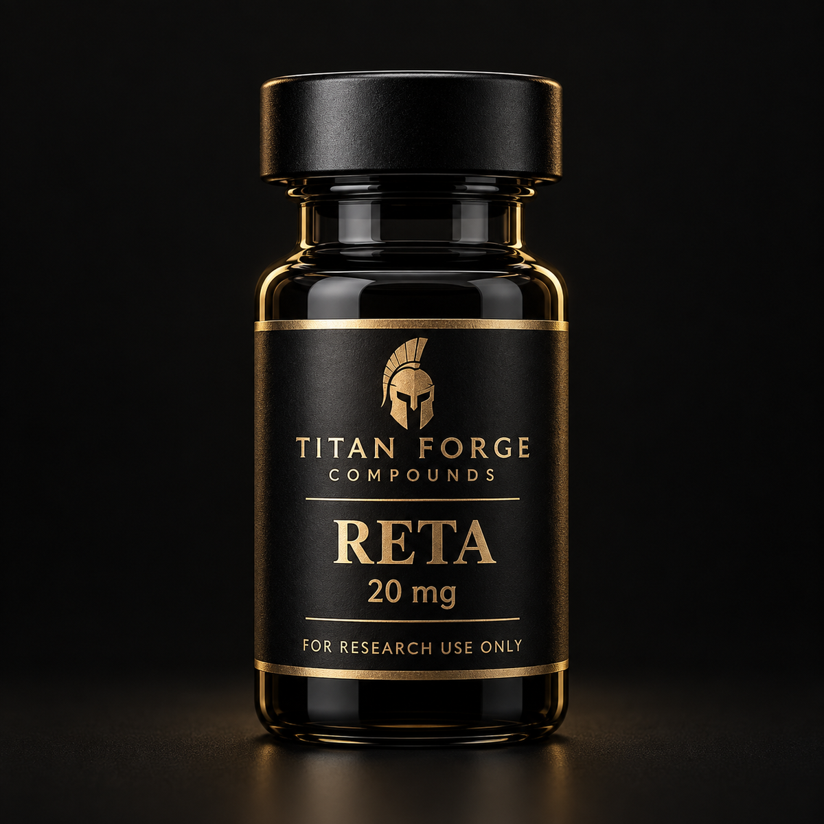 Retatrutide 20mg lyophilised research peptide vial – Titan Forge Compounds